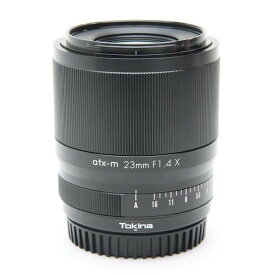 【あす楽】 【中古】 《美品》 Tokina atx-m 23mm F1.4 (フジフイルムX用） 【絞りリングテレンプシート部品交換/各部点検済】 [ Lens | 交換レンズ ]