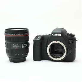 【あす楽】 【中古】 《良品》 Canon EOS 6D EF24-70L IS USM レンズキット 【アクセサリーシュー部品交換/各部点検済】 [ デジタルカメラ ]