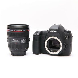【あす楽】 【中古】 《良品》 Canon EOS 6D EF24-70L IS USM レンズキット 【ボディ外装ラバー部品交換/各部点検済】 [ デジタルカメラ ]