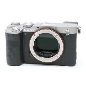 【あす楽】 【中古】 《良品》 SONY α7C ボディ ILCE-7C シルバー 【ホットシューバネSDスロット背面外装カバー部品交換/各部点検済】 [ デジタルカメラ ]