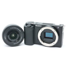 【あす楽】 【中古】 《美品》 SONY VLOGCAM ZV-E10L パワーズームレンズキット ブラック 【レンズ内一部部品交換/各部点検済】【別売予備バッテリー付！】 [ デジタルカメラ ]