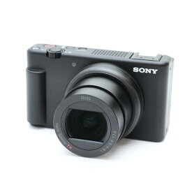 【あす楽】 【中古】 《良品》 SONY VLOGCAM ZV-1 II B ブラック 【レンズデバイス部品交換/各部点検済】 [ デジタルカメラ ]