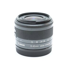 【あす楽】 【中古】 《並品》 Canon EF-M15-45mm F3.5-6.3 IS STM グラファイト [ Lens | 交換レンズ ]