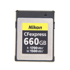 【あす楽】 【中古】 《美品》 Nikon CFexpress Type B メモリーカード 660GB MC-CF660G