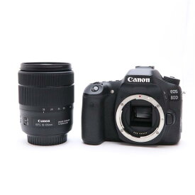 【あす楽】 【中古】 《並品》 Canon EOS 80D EF-S18-135 IS USM レンズキット 【ペンタプリズムユニットズームリングラバー部品交換/各部点検済】 [ デジタルカメラ ]