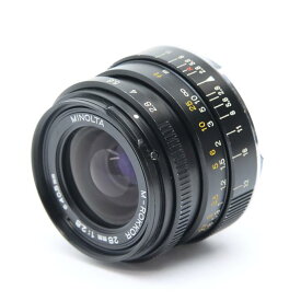 【あす楽】 【中古】 《難有品》 MINOLTA Mロッコール M28mm F2.8 (CLE用) *距離計連動カムが平行、ダブルへリコイド [ Lens | 交換レンズ ]