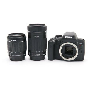 【あす楽】 【中古】 《良品》 Canon EOS Kiss X8i ダブルズームキット [ デジタルカメラ ]