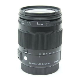 【あす楽】 【中古】 《良品》 SIGMA C18-200mm F3.5-6.3 DCMACRO OS HSM (キヤノンEF用) [ Lens | 交換レンズ ]