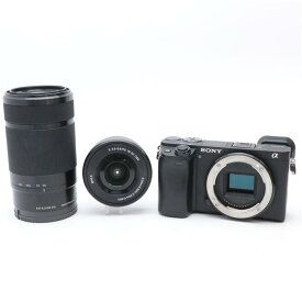 【あす楽】 【中古】 《並品》 SONY α6400 ダブルズームレンズキット ILCE-6400Y ブラック [ デジタルカメラ ]