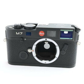 【あす楽】 【中古】 《美品》 Leica M7 0.85 JAPAN ブラック 【点検証明書付きライカ ドイツ本国にてオーバーホール済】