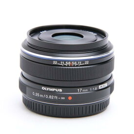 【あす楽】 【中古】 《美品》 OLYMPUS M.ZUIKO DIGITAL 17mm F1.8 ブラック (マイクロフォーサーズ) [ Lens | 交換レンズ ]