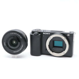 【あす楽】 【中古】 《良品》 SONY VLOGCAM ZV-E10L パワーズームレンズキット ブラック [ デジタルカメラ ]