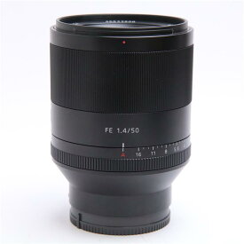 【あす楽】 【中古】 《良品》 SONY Planar T* FE 50mm F1.4 ZA SEL50F14Z [ Lens | 交換レンズ ]