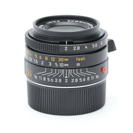 【あす楽】 【中古】 《良品》 Leica ズミクロン M35mm F2 ASPH. (フードはめ込み式) ブラック 【点検証明書付きライカカメラジャパンにてフォーカシングマウント作動調整/絞り羽清掃/レンズ内クリーニング各部点検済】 [ Lens | 交換レンズ ]