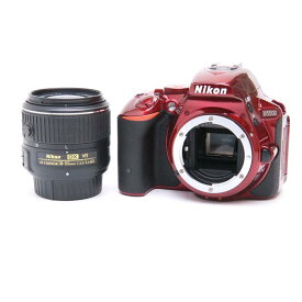 【あす楽】 【中古】 《並品》 Nikon D5500 18-55 VR II レンズキット レッド 【プリズムボックスグリップラバー部品交換/各部点検済】 [ デジタルカメラ ]