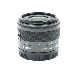【あす楽】 【中古】 《良品》 Canon EF-M15-45mm F3.5-6.3 IS STM グラファイト [ Lens | 交換レンズ ]