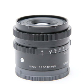 【あす楽】 【中古】 《美品》 SIGMA C 45mm F2.8 DG DN (ソニーE用/フルサイズ対応) 【外装一部部品交換/各部点検済】 [ Lens | 交換レンズ ]