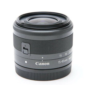 【あす楽】 【中古】 《美品》 Canon EF-M15-45mm F3.5-6.3 IS STM グラファイト [ Lens | 交換レンズ ]