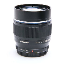 【あす楽】 【中古】 《良品》 OLYMPUS M.ZUIKO DIGITAL ED 75mm F1.8 ブラック (マイクロフォーサーズ) [ Lens | 交換レンズ ]