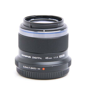 【あす楽】 【中古】 《良品》 OLYMPUS M.ZUIKO DIGITAL 45mm F1.8 ブラック (マイクロフォーサーズ) [ Lens | 交換レンズ ]