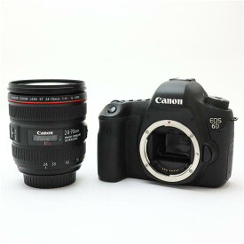 【あす楽】 【中古】 《良品》 Canon EOS 6D EF24-70L IS USM レンズキット 【通信機構グリップラバー部品交換/各部点検済】 [ デジタルカメラ ]