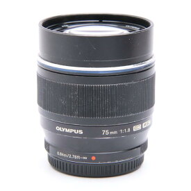 【あす楽】 【中古】 《並品》 OLYMPUS M.ZUIKO DIGITAL ED 75mm F1.8 ブラック (マイクロフォーサーズ) [ Lens | 交換レンズ ]