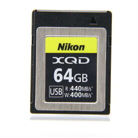 【あす楽】 【中古】 《美品》 Nikon XQDメモリーカード 64GB MC-XQ64G