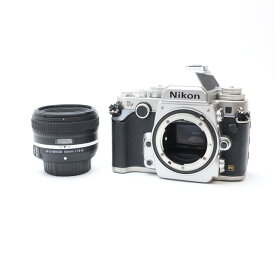 【あす楽】 【中古】 《並品》 Nikon Df 50mm F1.8G Special Editionキット シルバー 【レンズ銘板部品交換/各部点検済】 [ デジタルカメラ ]