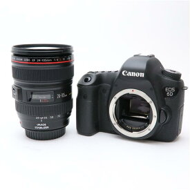 【あす楽】 【中古】 《並品》 Canon EOS 6D EF24-105L レンズキット 【直進キーフォーカスラバーズームラバー部品交換/レンズ内クリーニング/各部点検済】 [ デジタルカメラ ]