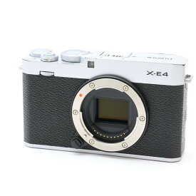 【あす楽】 【中古】 《並品》 FUJIFILM X-E4 ボディ シルバー 【センサークリーニングラバー交換/各部点検済】 [ デジタルカメラ ]