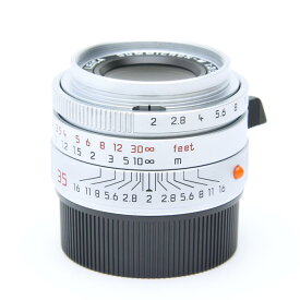 【あす楽】 【中古】 《美品》 Leica ズミクロン M35mm F2 ASPH. (フードはめ込み式) シルバー 【点検証明書付きライカカメラジャパンにて前玉部品交換/レンズ内クリーニング/ピントフォーカシングマウント作動調整/各部点検済】 [ Lens | 交換レンズ ]