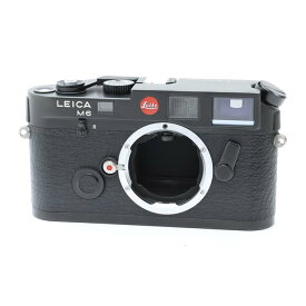 【あす楽】 【中古】 《良品》 Leica M6 LEITZ WETZLAR 刻印 ブラック 【ファインダー内清掃/シャッタースピード調整/各部点検済】