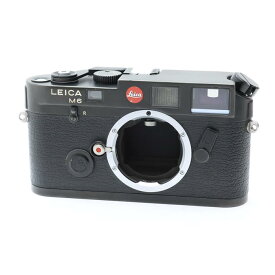 【あす楽】 【中古】 《並品》 Leica M6 ブラック 【ファインダー内清掃/シャッタースピード調整/各部点検済】