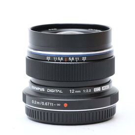 【あす楽】 【中古】 《美品》 OLYMPUS M.ZUIKO DIGITAL ED 12mm F2.0 ブラック 【別売フィルター付！】 (マイクロフォーサーズ) [ Lens | 交換レンズ ]