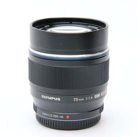 【あす楽】 【中古】 《美品》 OLYMPUS M.ZUIKO DIGITAL ED 75mm F1.8 ブラック (マイクロフォーサーズ) [ Lens | 交換レンズ ]