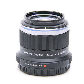 【あす楽】 【中古】 《並品》 OLYMPUS M.ZUIKO DIGITAL 45mm F1.8 ブラック (マイクロフォーサーズ) [ Lens | 交換レンズ ]