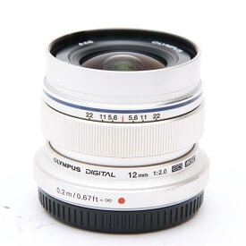 【あす楽】 【中古】 《良品》 OLYMPUS M.ZUIKO DIGITAL ED 12mm F2.0 シルバー (マイクロフォーサーズ) [ Lens | 交換レンズ ]
