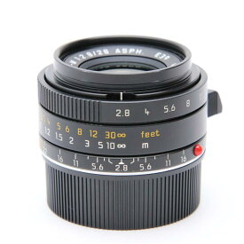 【あす楽】 【中古】 《並品》 Leica エルマリート M28mm F2.8 ASPH (6bit) (フードはめ込み式) ブラック 【点検証明書付きライカカメラジャパンにてレンズ内クリーニング/ピントリング作動調整/各部点検済】 [ Lens | 交換レンズ ]