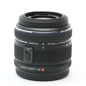 【あす楽】 【中古】 《並品》 OLYMPUS M.ZUIKO DIGITAL 14-42mm F3.5-5.6IIR ブラック (マイクロフォーサーズ) [ Lens | 交換レンズ ]