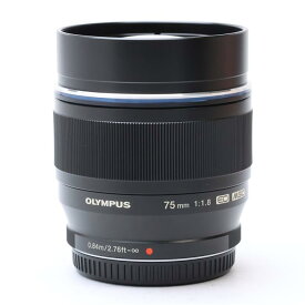 【あす楽】 【中古】 《美品》 OLYMPUS M.ZUIKO DIGITAL ED 75mm F1.8 ブラック (マイクロフォーサーズ) [ Lens | 交換レンズ ]