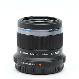 【あす楽】 【中古】 《美品》 OLYMPUS M.ZUIKO DIGITAL 45mm F1.8 ブラック (マイクロフォーサーズ) [ Lens | 交換レンズ ]