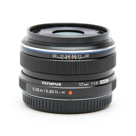 【あす楽】 【中古】 《良品》 OLYMPUS M.ZUIKO DIGITAL 17mm F1.8 ブラック 【別売フィルター付！】 (マイクロフォーサーズ) [ Lens | 交換レンズ ]