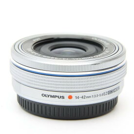 【あす楽】 【中古】 《難有品》 OLYMPUS M.ZUIKO DIGITAL ED 14-42mm F3.5-5.6 EZ シルバー (マイクロフォーサーズ) [ Lens | 交換レンズ ]
