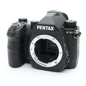 【中古】 《良品》 PENTAX K-3 Mark III ボディ ブラック 【別売チャージャー付！】 [ デジタルカメラ ]