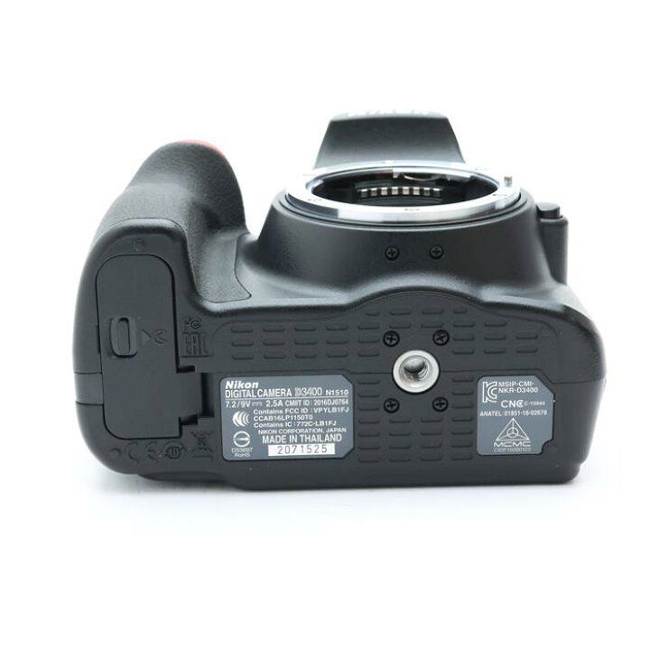 楽天市場】【中古】 《美品》 Nikon D3400 ボディ ブラック [ デジタル 