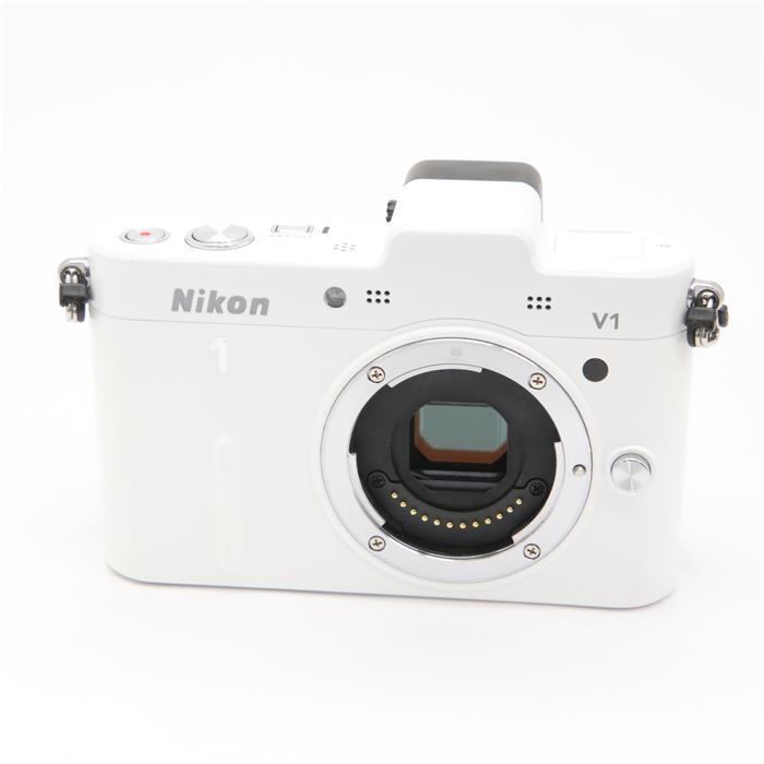 【あす楽】 【中古】 《美品》 Nikon Nikon 1 V1 ボディ ホワイト [ デジタルカメラ ] ミラーレス一眼カメラ