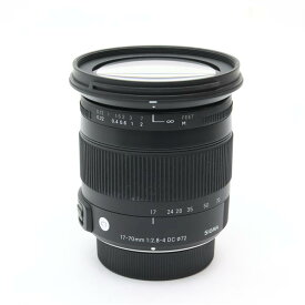【中古】 《並品》 SIGMA C 17-70mm F2.8-4 DC MACRO OS HSM (ニコンF用) 【別売フィルター付！】 [ Lens | 交換レンズ ]