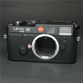 【中古】 《美品》 Leica M6 LEITZ WETZLAR 刻印 ブラック 【点検証明書付きライカ ドイツ本国にてオーバーホール済】