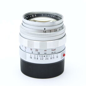 【中古】 《並品》 Leica ズミルックス M50mm F1.4 後期型 シルバー 【レンズ内クリーニング/ピントリング作動調整/各部点検済】 [ Lens | 交換レンズ ]