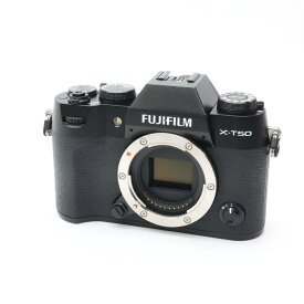 【中古】 《良品》 FUJIFILM X-T50 ボディ ブラック 【ファインダー部品交換/各部点検済】 [ デジタルカメラ ]